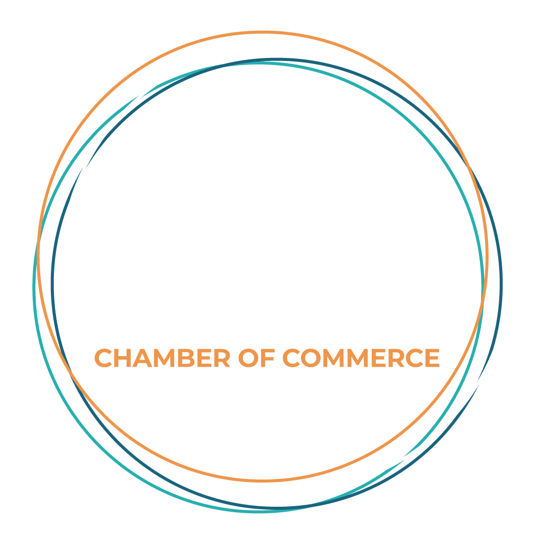 Terre Haute Chamber of Commerce Logo white text